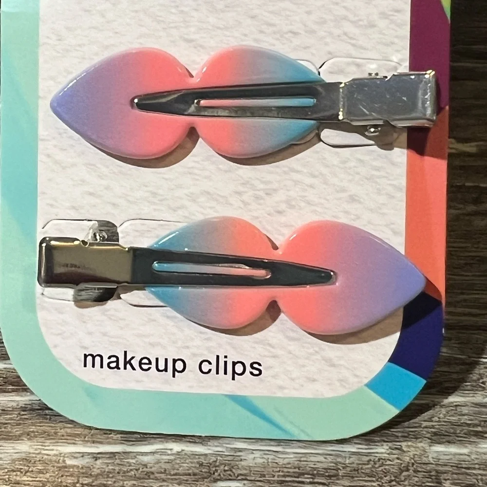 Goody X Morgan Harper Nichols SlideProof Makeup Hair Clips Multicolor 4‎ New